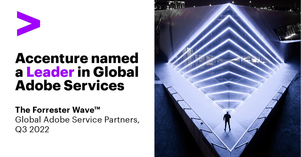 Accenture Recognized as a Global Leader Among Adobe Services Partners by  Independent Research Firm