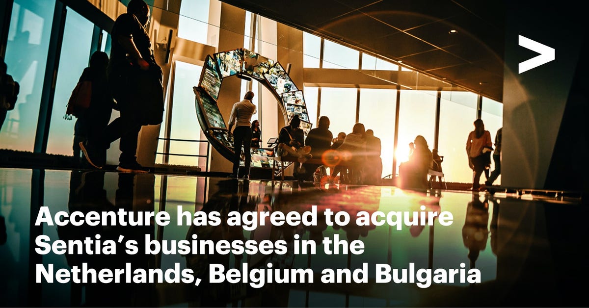 Accenture to Acquire Sentia in the Netherlands, Belgium and Bulgaria to ...