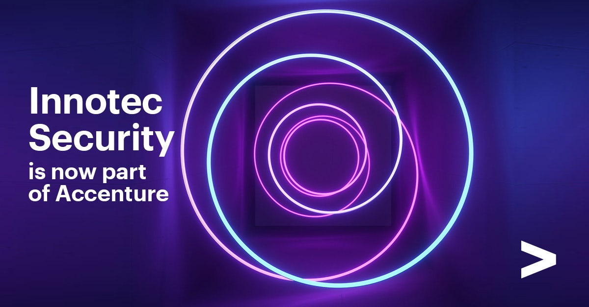 Accenture Acquires Innotec Security, Spain-Based Leading Cybersecurity  Company