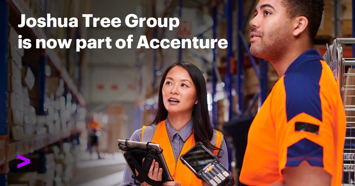 Accenture Acquires Joshua Tree Group to Enhance Distribution Center Performance for Retail and Consumer Goods Clients Accenture Acquires Joshua Tree Group to Enhance Distribution Center Performance for Retail and Consumer Goods Clients