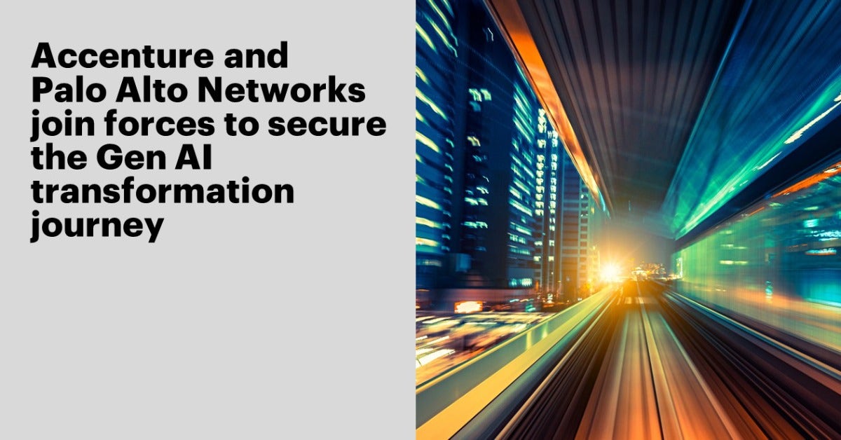 Palo Alto Networks and Accenture Team to Secure the Gen AI ...