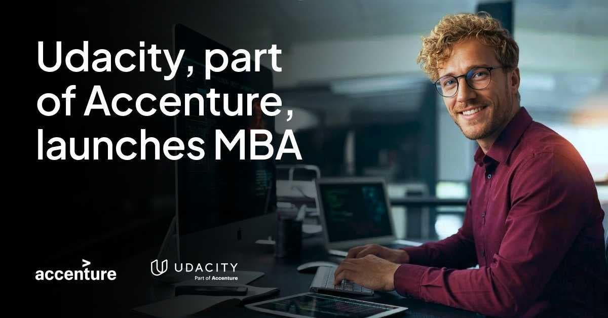 Udacity, Part of Accenture, Launches Accredited MBA to Train the Next Generation of AI Product Leaders